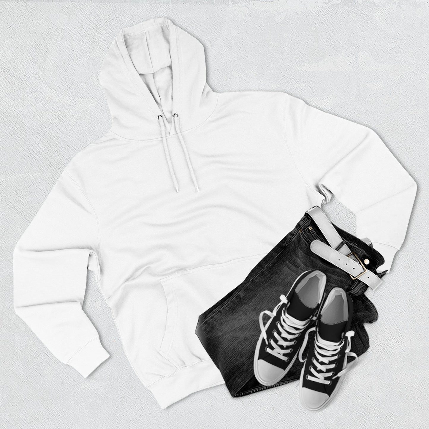 Fleece Hoodie - Back Logo