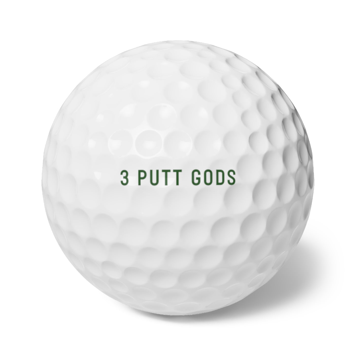 3 Putt Gods Golf Balls - 6-Pack