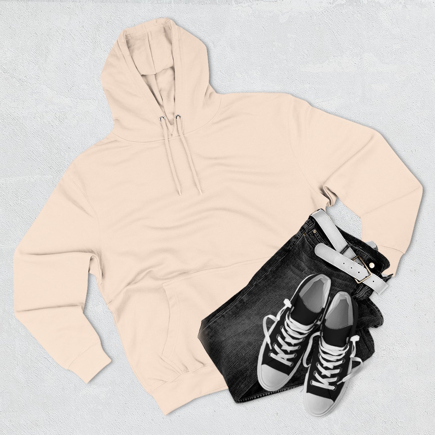 Fleece Hoodie - Back Logo